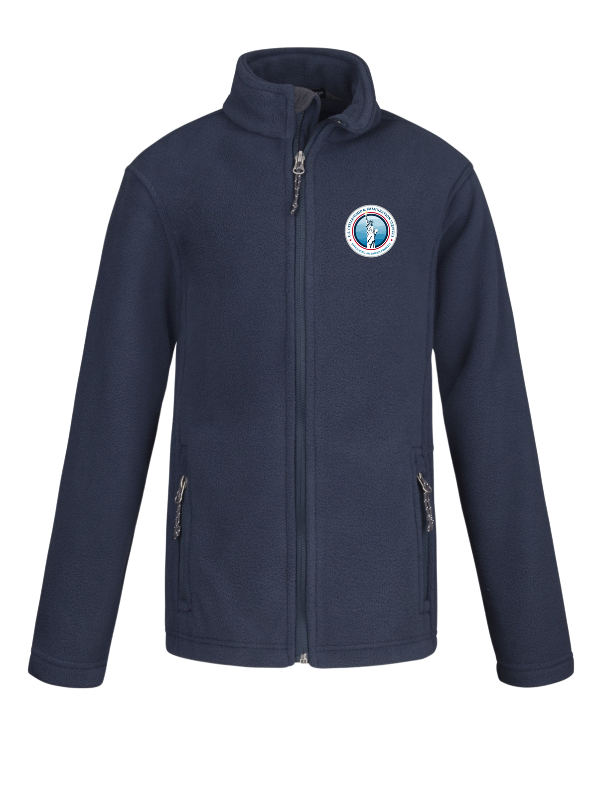 USCIS MIDWEIGHT Men's Full-Zip Microfleece Jacket