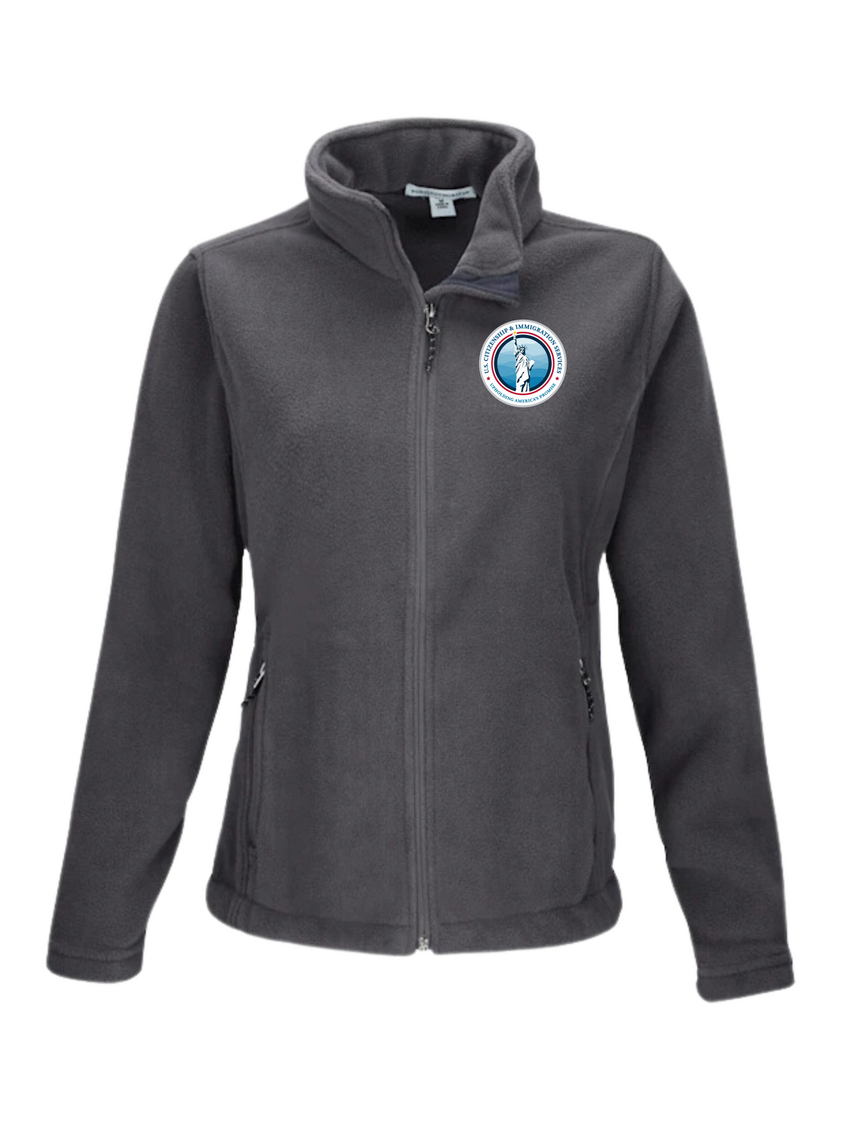 USCIS MIDWEIGHT Women's Full-Zip Microfleece Jacket