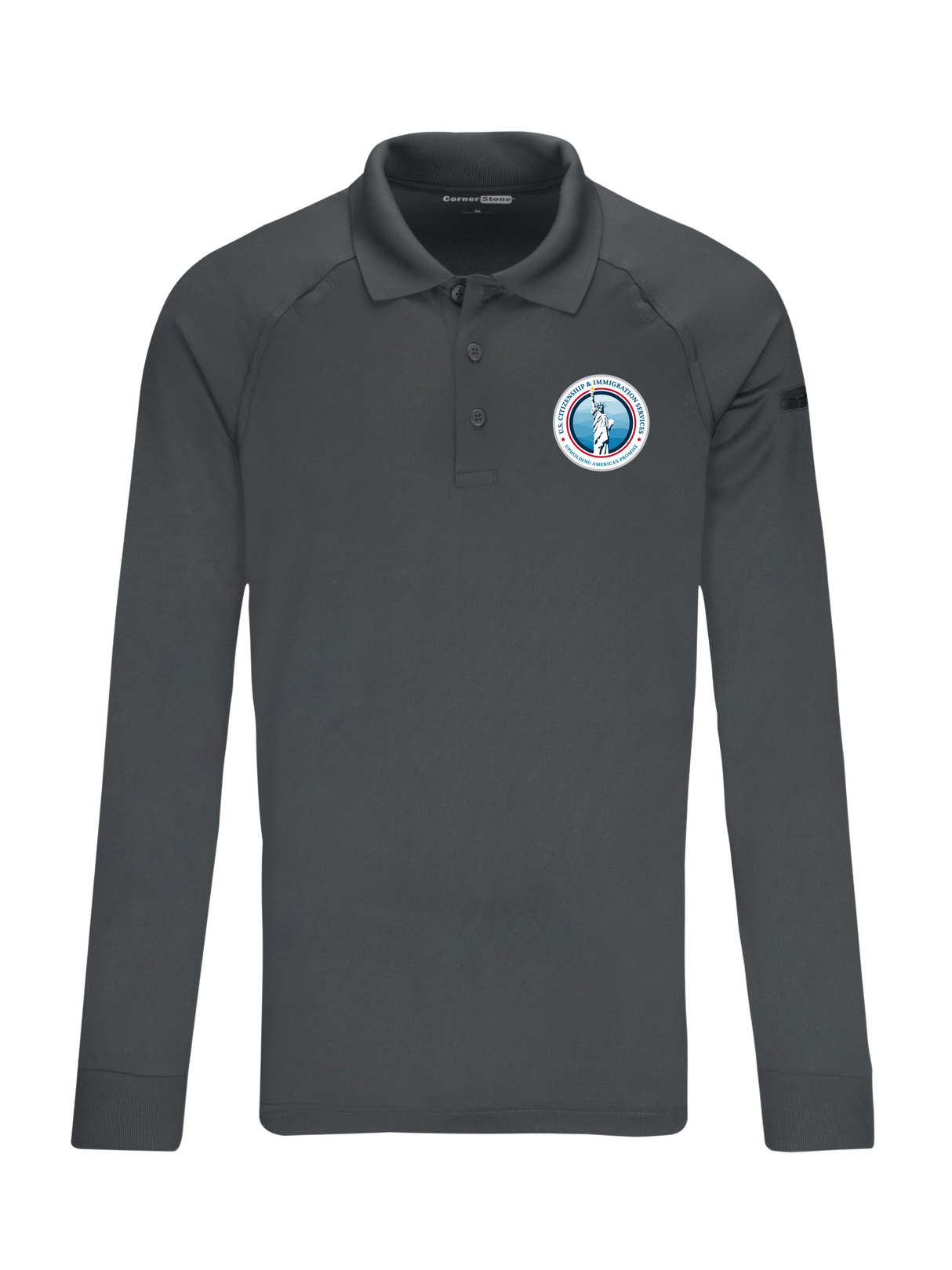 USCIS TACTICAL Polo- Men's Long Sleeve