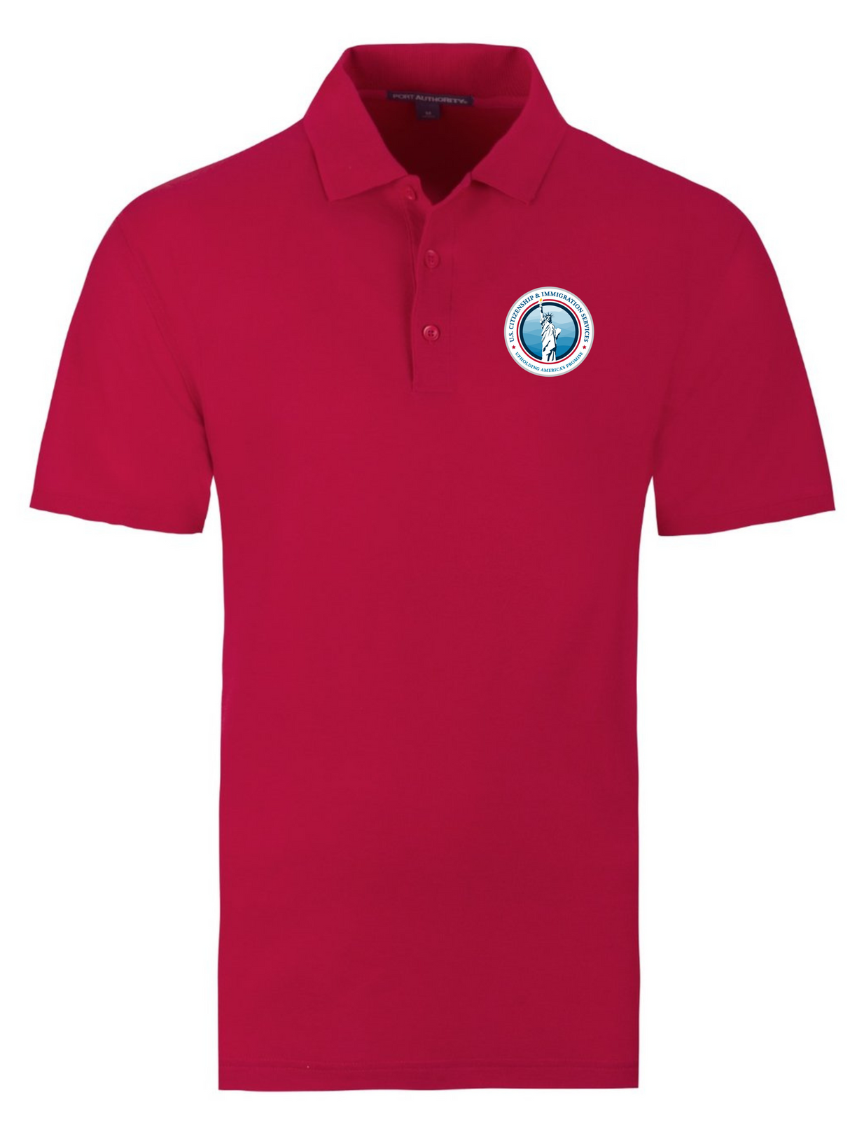 USCIS Men's Short Sleeve Agency Polo