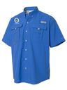 U.S. Citizenship and Immigration Services (USCIS) Men's Columbia Bahama™ II Button Up Short Sleeve  Royal Blue government employee uniform shirt