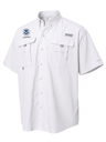 U.S. Citizenship and Immigration Services (USCIS) Men's Columbia Bahama™ II Button Up Short Sleeve  White government employee uniform shirt