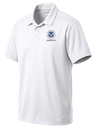U.S. Citizenship and Immigration Services (USCIS) Men's Dri Fit Polo  White government employee uniform shirt