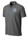 U.S. Citizenship and Immigration Services (USCIS) Men's Polo  Slate Gray government employee uniform shirt
