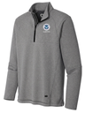 U.S. Citizenship and Immigration Services (USCIS) Men's Transition Quarter Zip  Light Gray government employee uniform shirt
