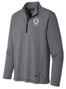 U.S. Citizenship and Immigration Services (USCIS) Men's Transition Quarter Zip  Slate Gray government employee uniform shirt