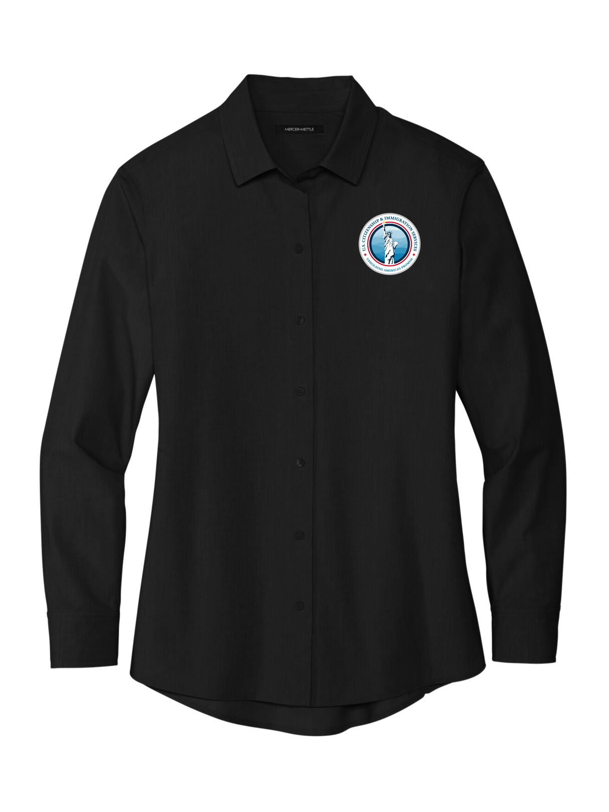 USCIS Mercer+Mettle™ Women’s Long Sleeve Stretch Woven Shirt