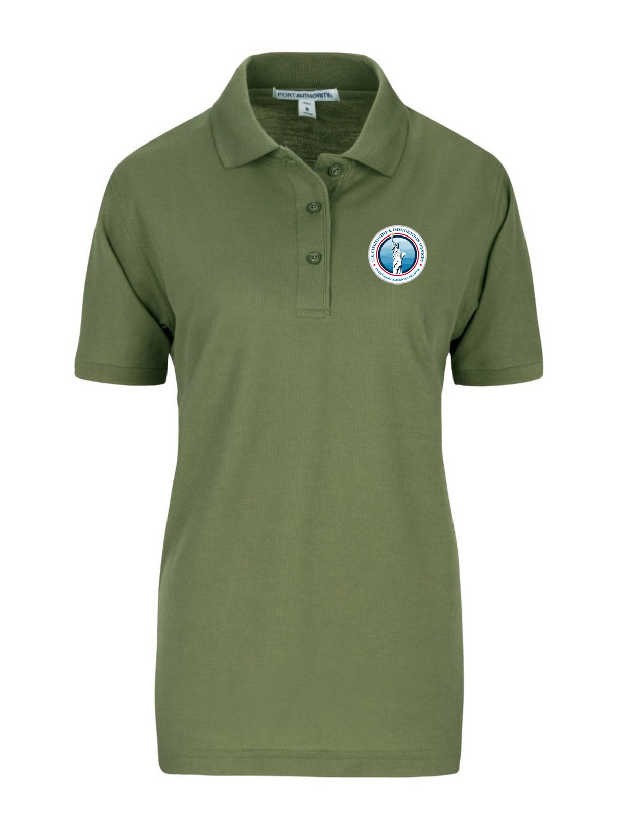 USCIS Women's Short Sleeve Agency Polo