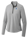 U.S. Citizenship and Immigration Services (USCIS) Women's Motion 1/4 Zip  Light Gray government employee uniform shirt