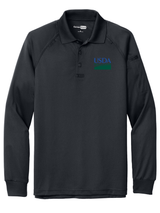 USDA Men's Tactical Long Sleeve Polo