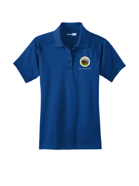 USGS_Womens_Tactical_Short_Sleeve_Polo_1_-_Royal_Blue