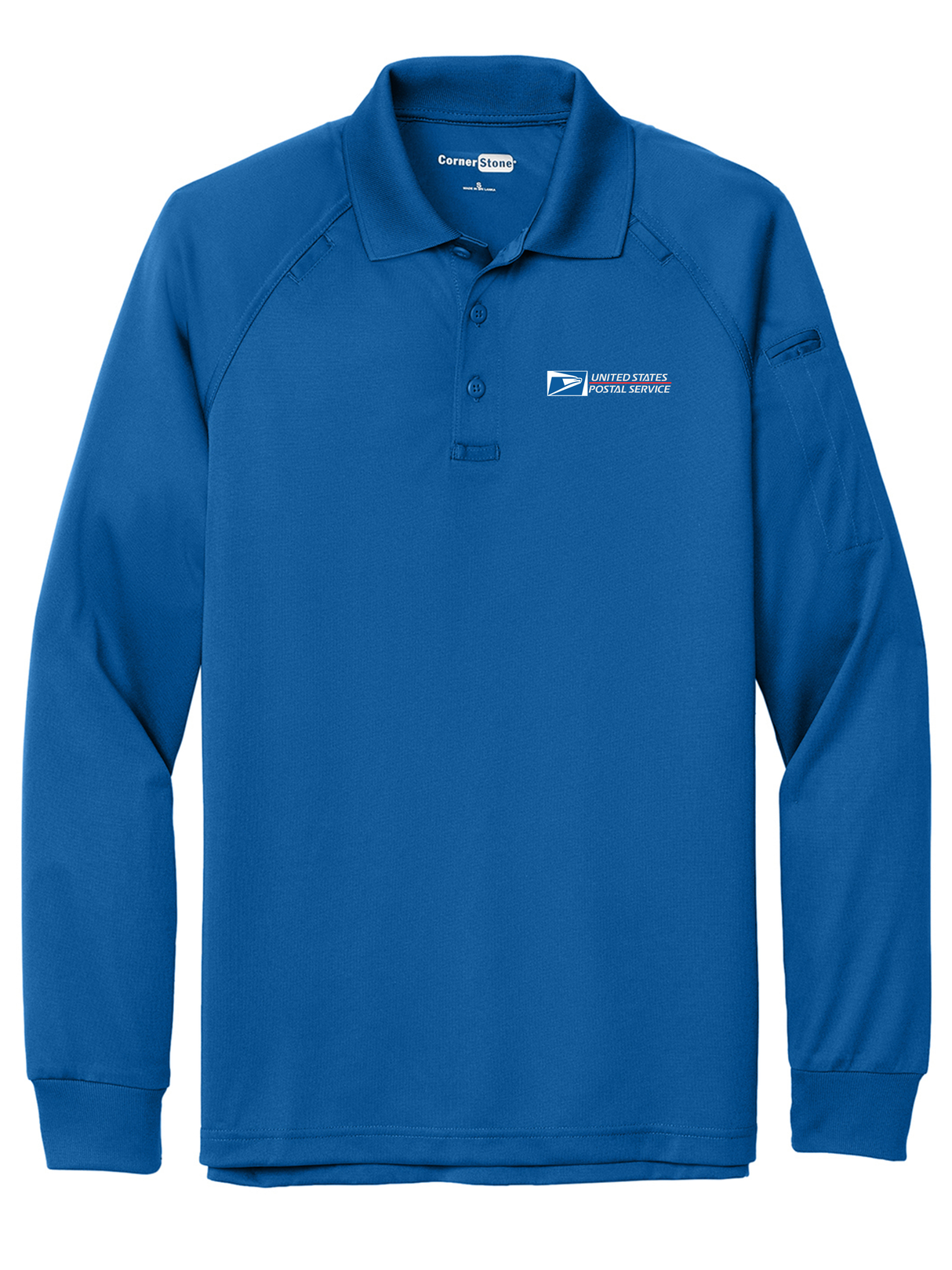 USPS Men's Tactical Long Sleeve Polo