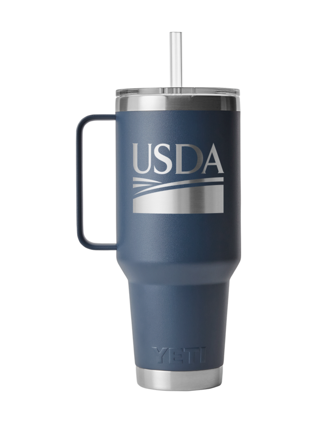 United States Department of Agriculture USDA YETI 42oz Straw Mug Navy