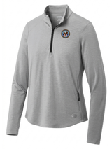 U.S. Department of Veteran Affairs (VA)  Women's Motion 1/4 Zip  Light Gray government employee uniform shirt