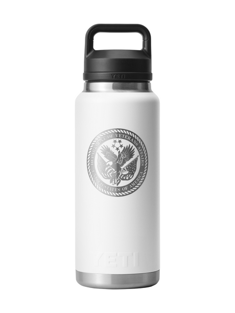 Veterans Affair VA YETI 36oz Water Bottle White