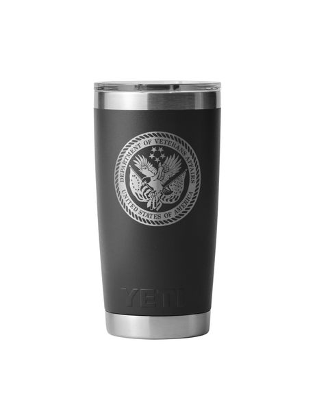 Veterans Affairs VA YETI 20oz Tumbler Black