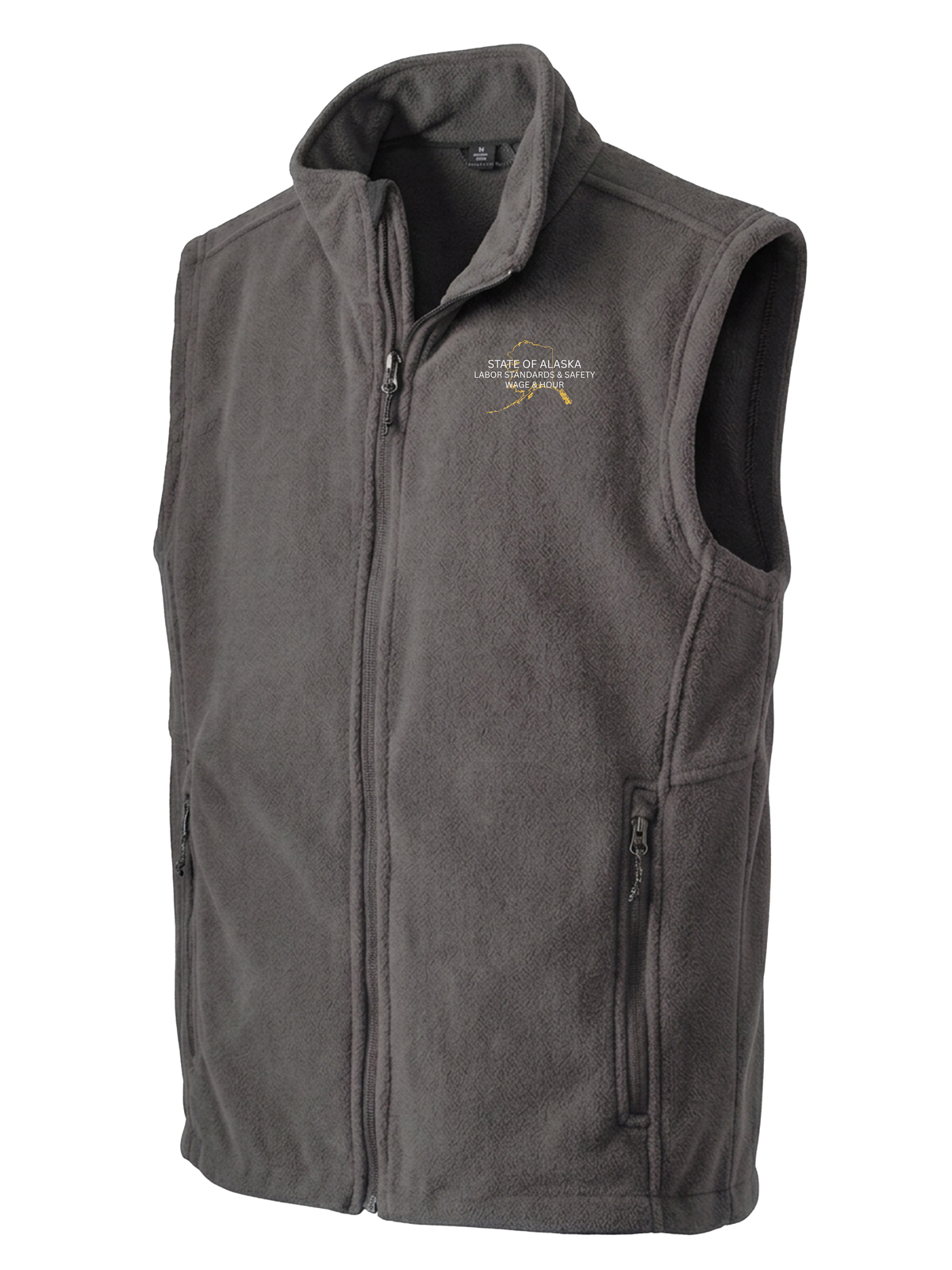 State of Alaska Department of Labor Men's Fleece Vest