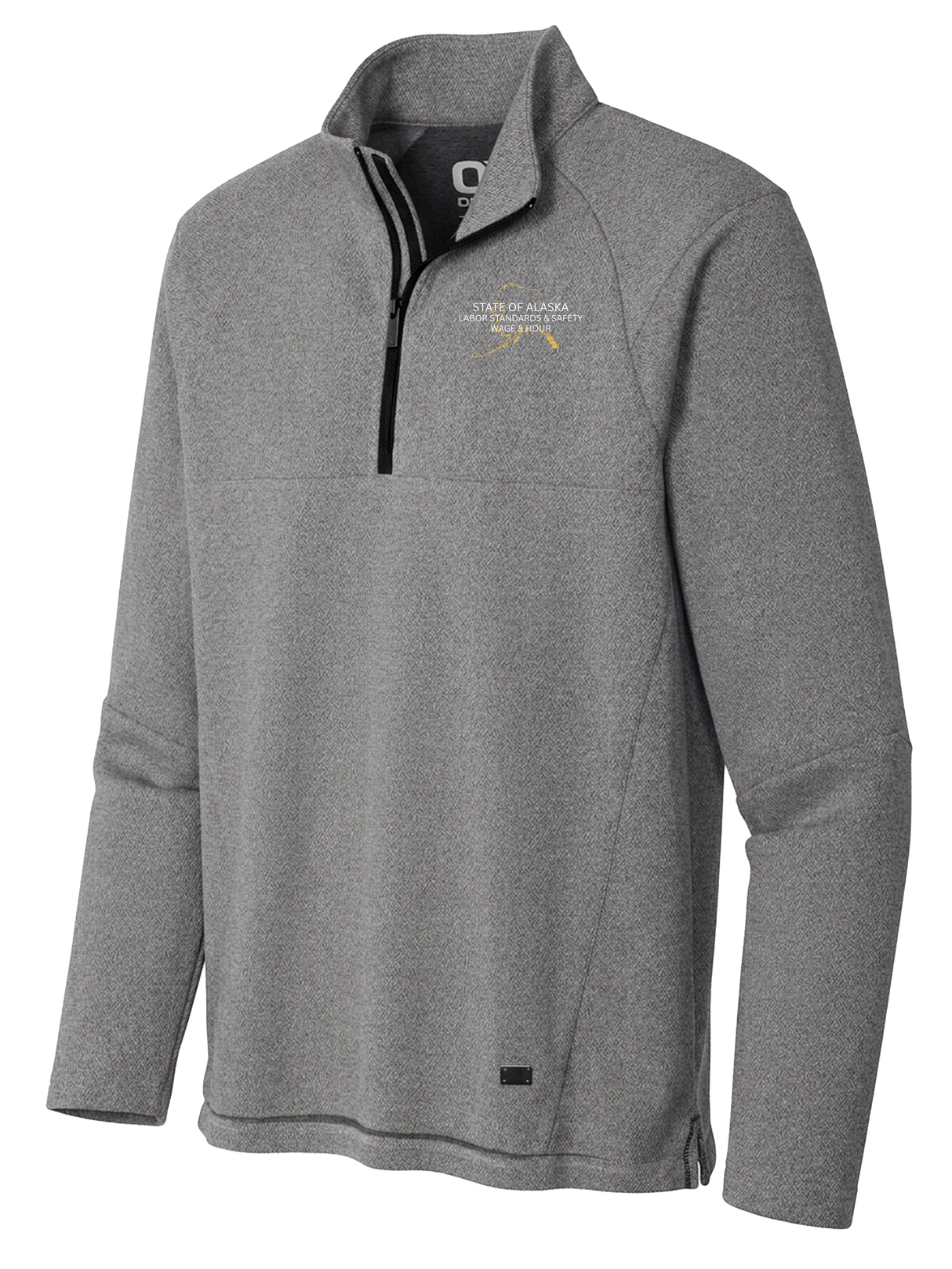 State of Alaska Department of Labor Men's Transition Quarter Zip