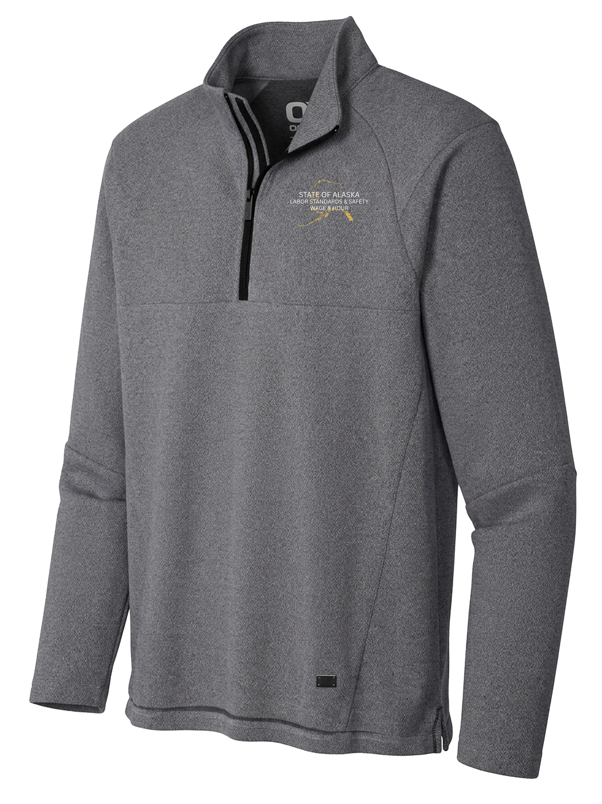 State of Alaska Department of Labor Men's Transition Quarter Zip