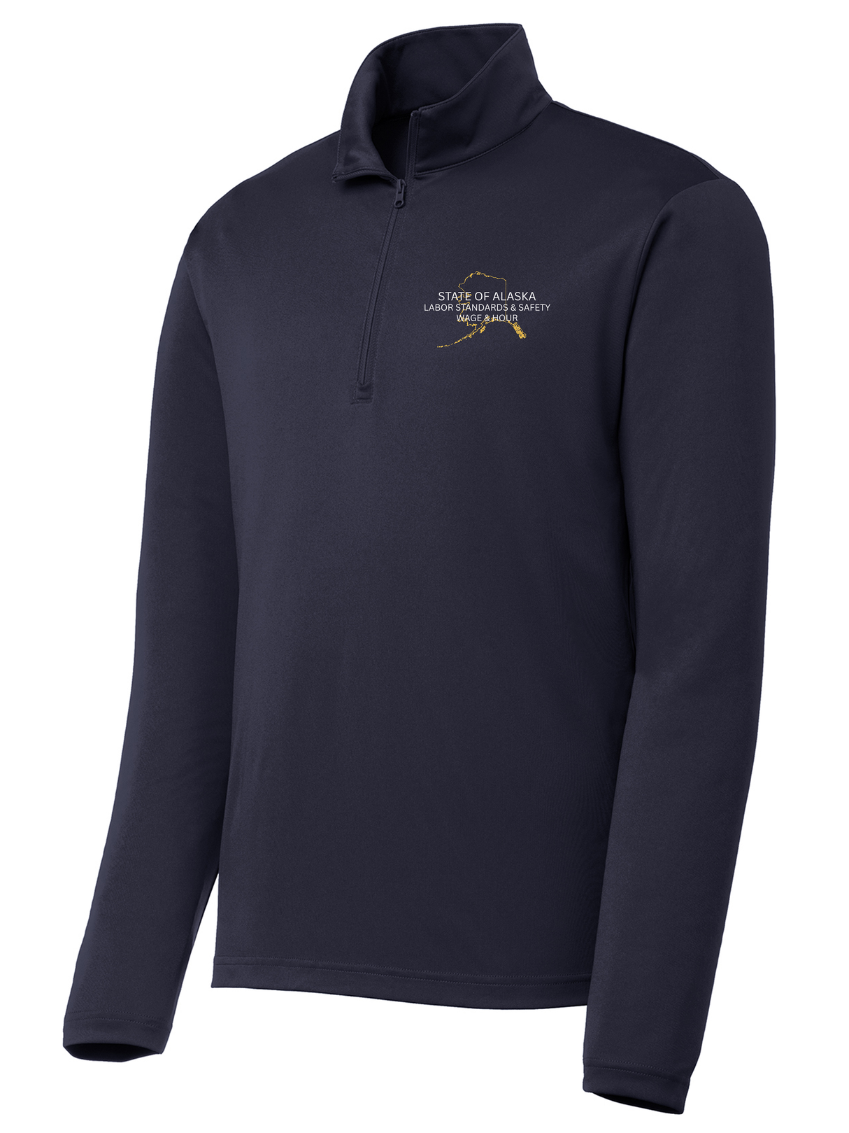 State of Alaska Department of Labor Men's Lightweight Dri Fit 1/4 Zip