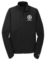 FBI Cincinnati Men's Crux Soft Shell Black government employee uniform shirt
