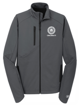 FBI Cincinnati Men's Crux Soft Shell Slate Gray government employee uniform shirt