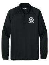 FBI Cincinnati Men's Tactical Long Sleeve Polo Black government employee uniform shirt