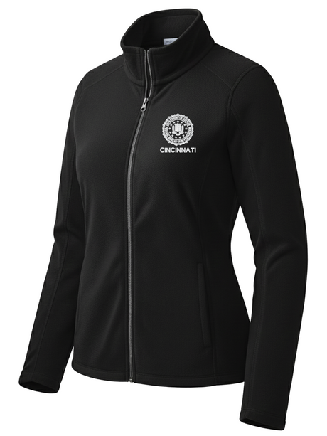FBI Cincinnati Women's Lightweight Microfleece Black government employee uniform shirt