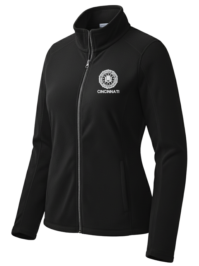 FBI Cincinnati Women's Lightweight Microfleece Black government employee uniform shirt