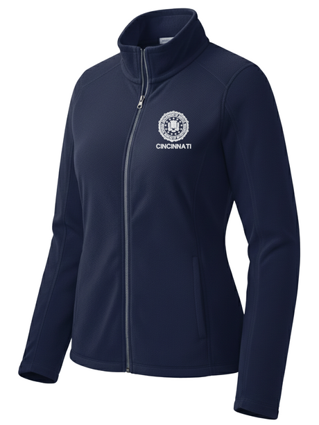 FBI Cincinnati Women's Lightweight Microfleece Navy Blue government employee uniform shirt
