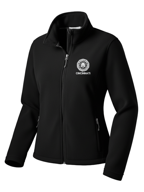 FBI Cincinnati Women's Midweight Microfleece Black government employee uniform shirt