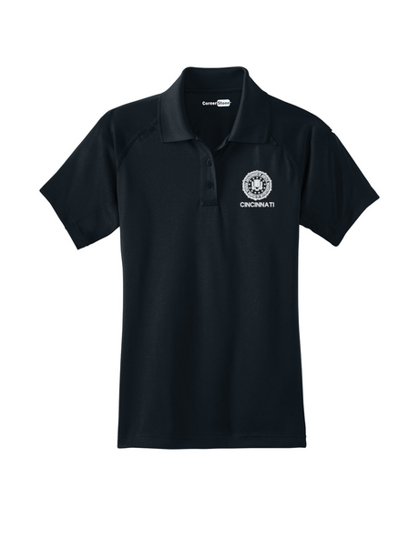 FBI Cincinnati - Women's Tactical Short Sleeve Polo Dark Navy government employee uniform shirt
