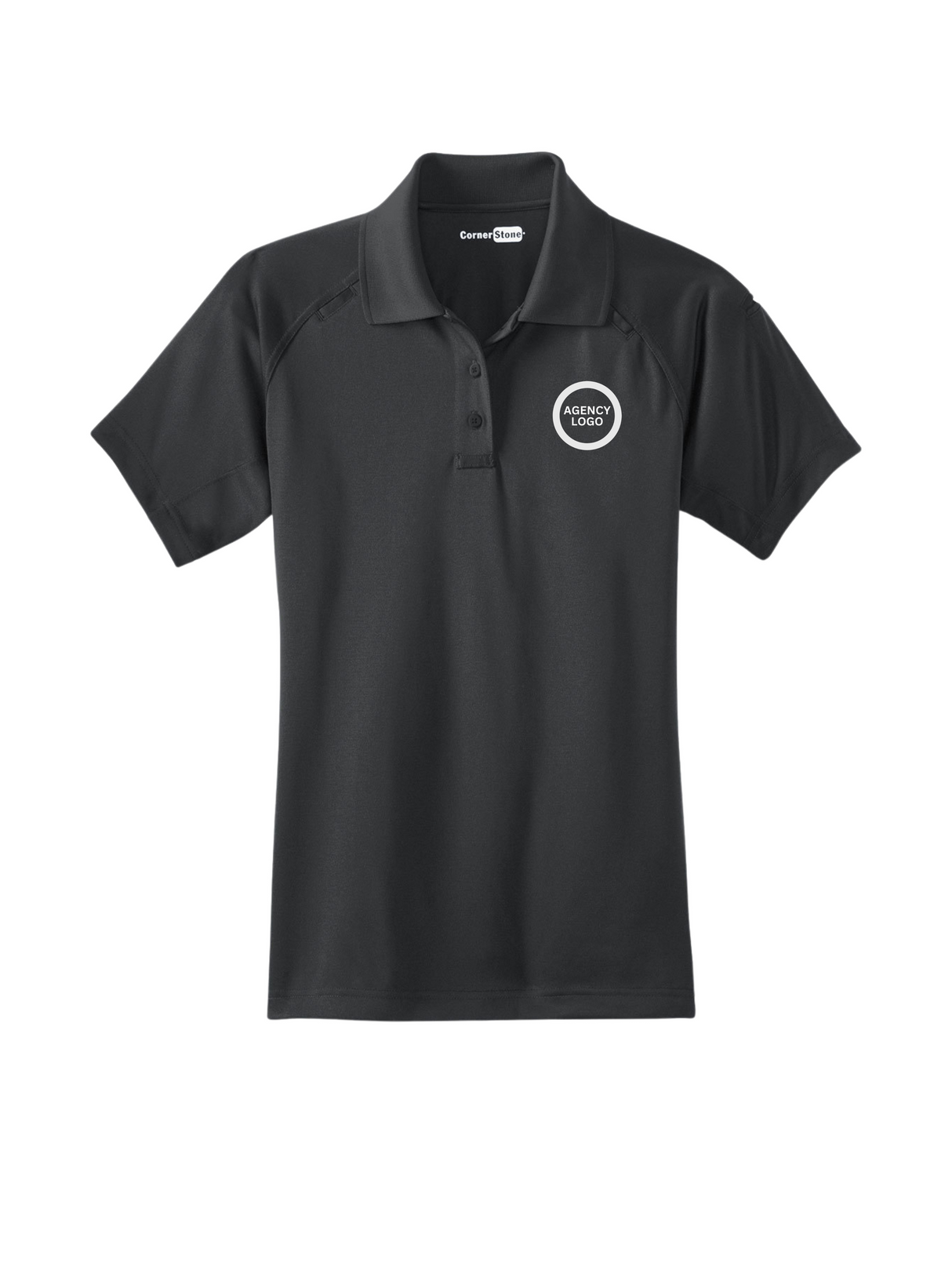 Women's Tactical Short Sleeve Polo - Slate Gray