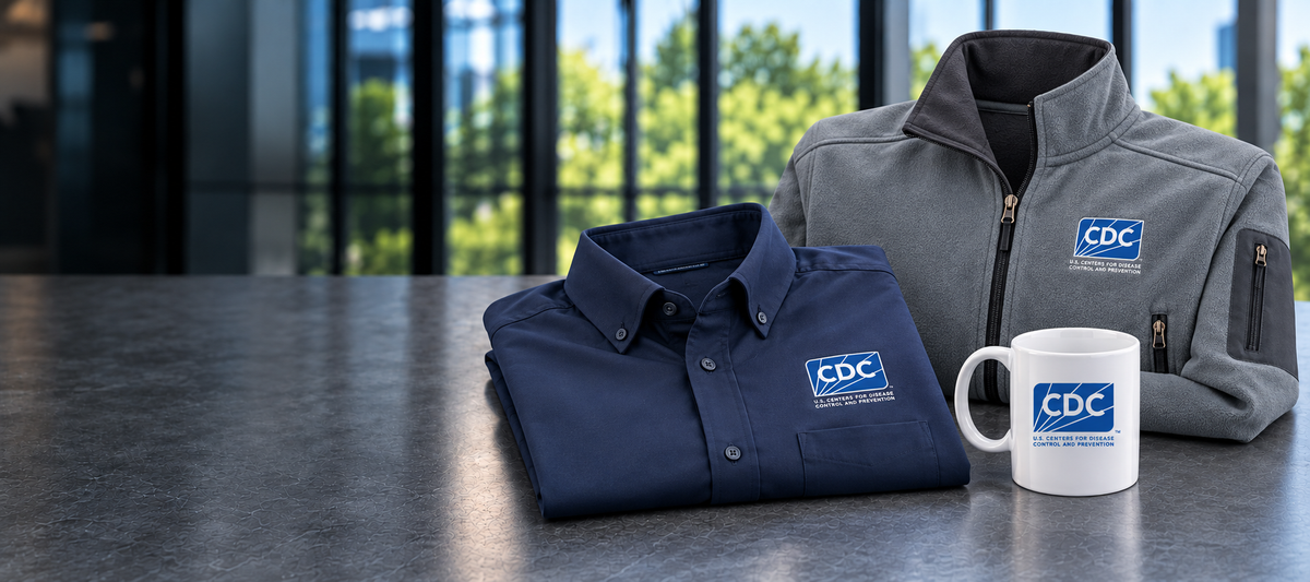 Centers for Disease Control and Prevention (CDC) apparel and gear assortment