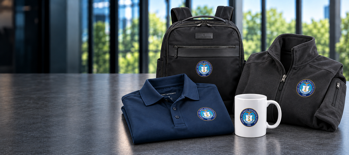 Food and Drug Administration apparel and gear assortment