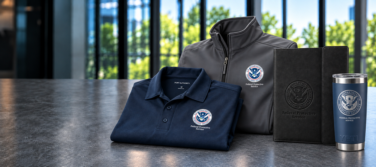 DHS | Federal Protective Service apparel and gear assortment