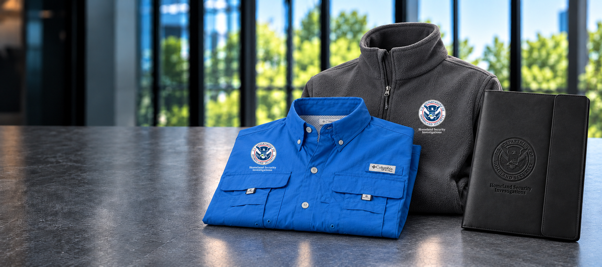 DHS | Homeland Security Investigations apparel and gear assortment