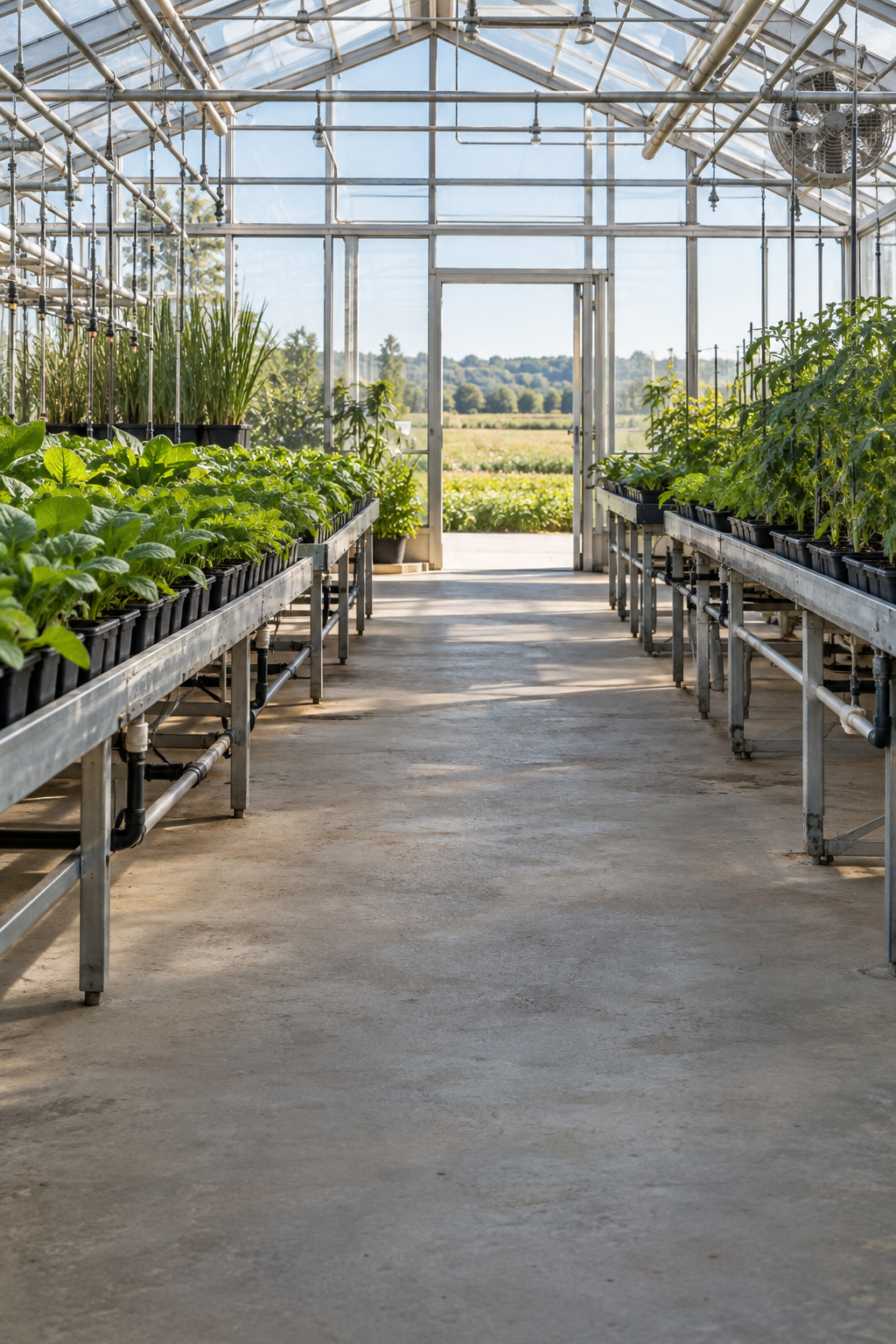 Agricultural research — illustrative agency collection card background