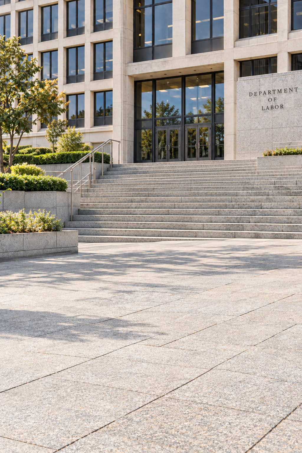 DOL — agency workplace or environment without people