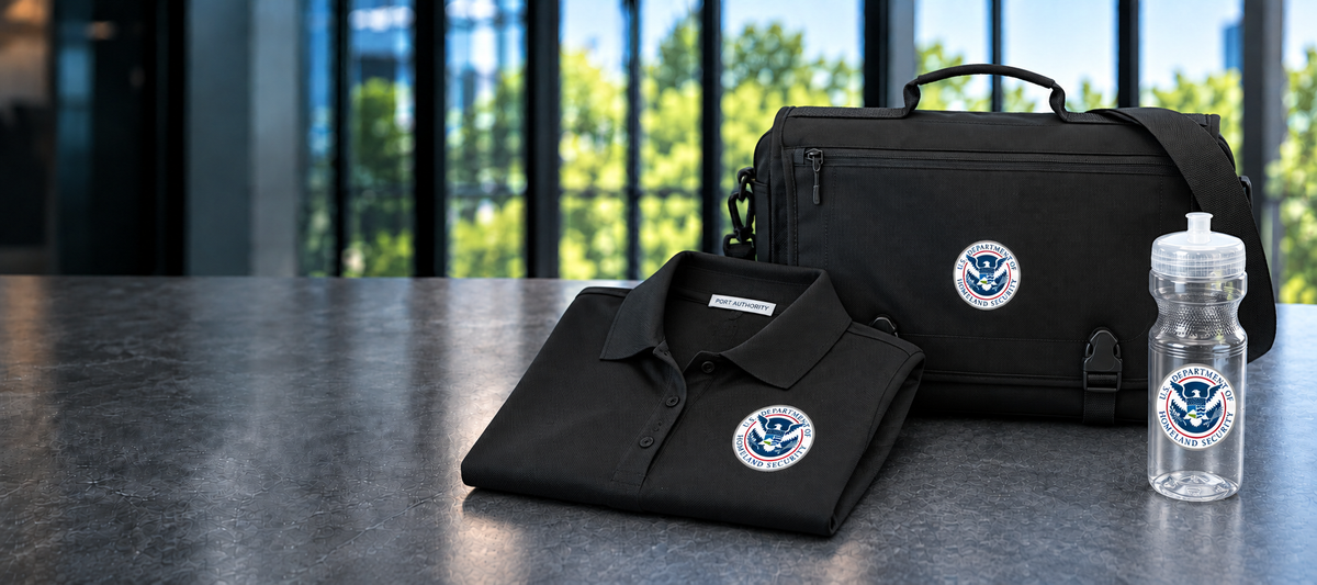 DHS | U.S. Department of Homeland Security apparel and gear assortment