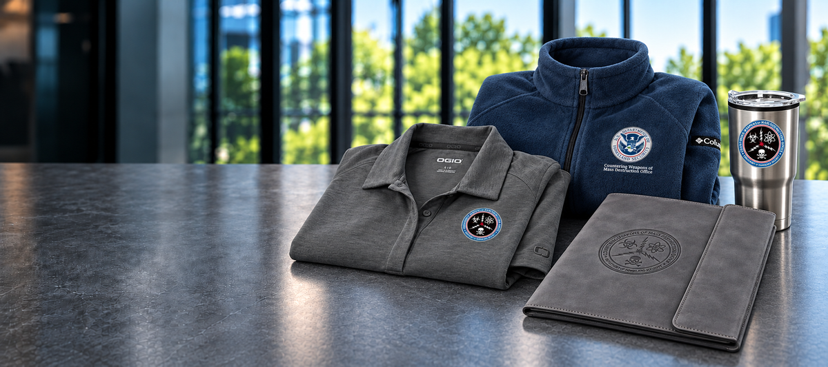 DHS | Countering Weapons of Mass Destruction Office (CWMD) apparel and gear assortment