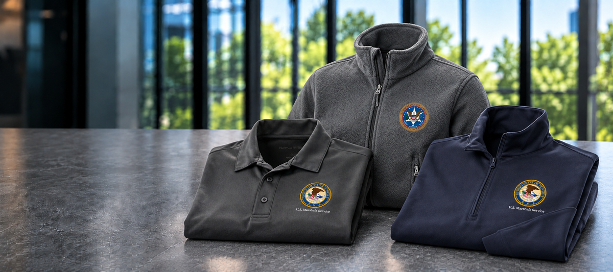 DOJ | U.S. Marshals Service apparel and gear assortment