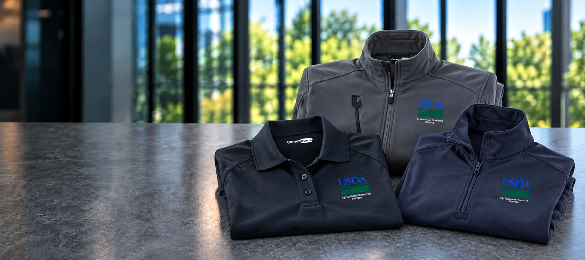 USDA | Agricultural Research Service apparel and gear assortment