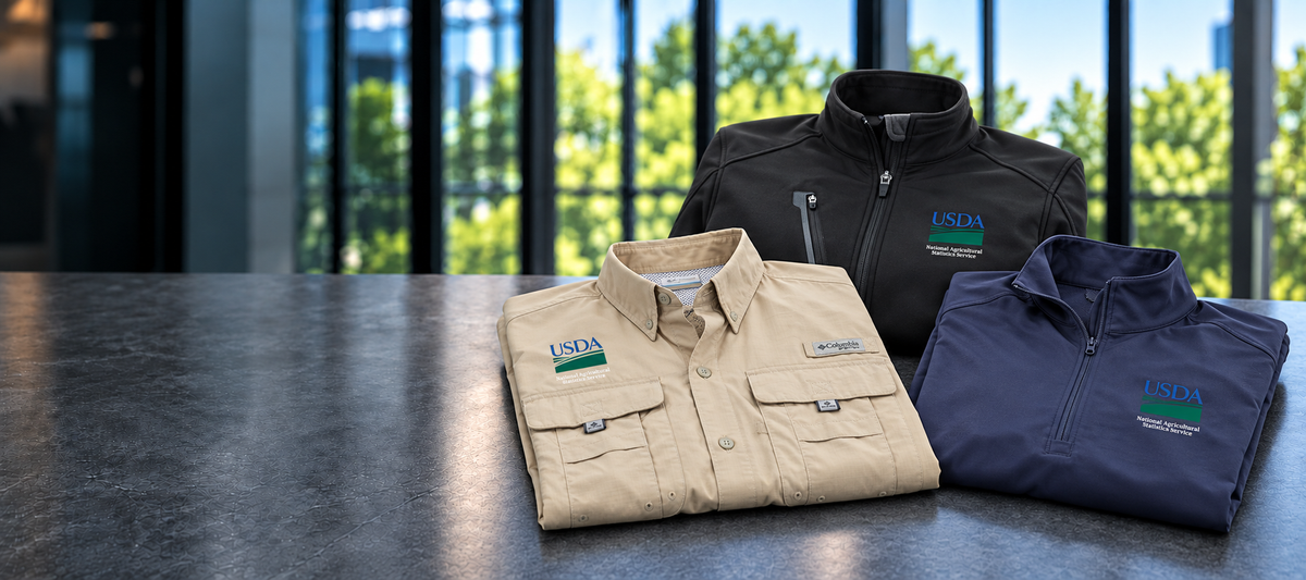 USDA | National Agricultural Statistics Service apparel and gear assortment