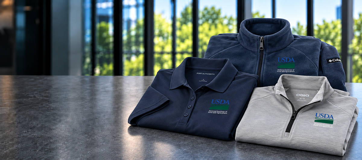 USDA | National Institute of Food and Agriculture apparel and gear assortment