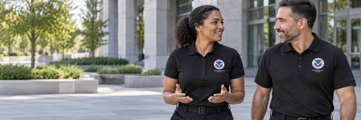 FPS agency apparel hero based on actual catalog polo