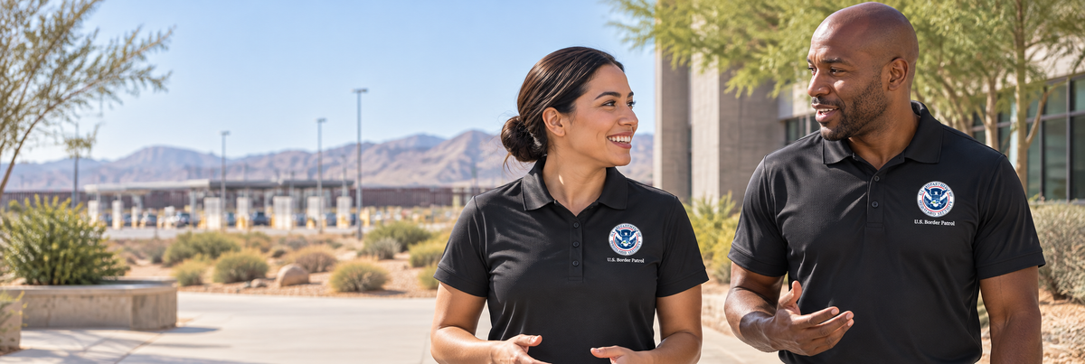 USBP agency apparel hero based on actual catalog polo