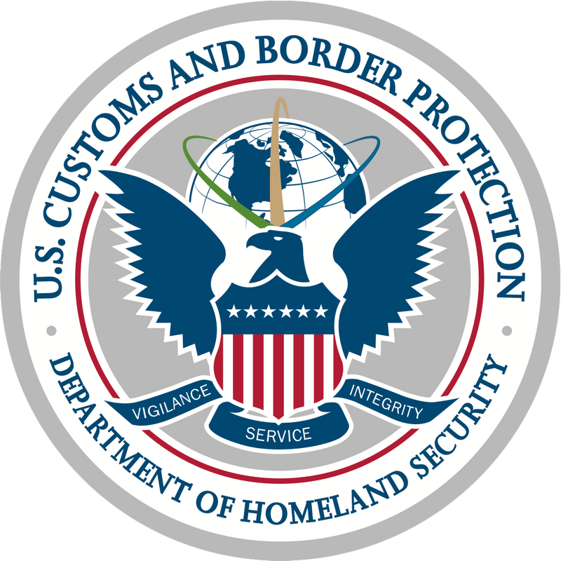 Official U.S. Customs and Border Protection seal