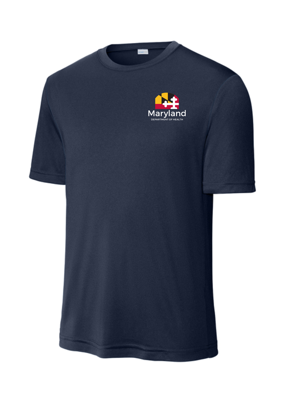 Maryland Department of Health (MDH) Dri-fit Short Sleeve T-shirt - FEDS Apparel