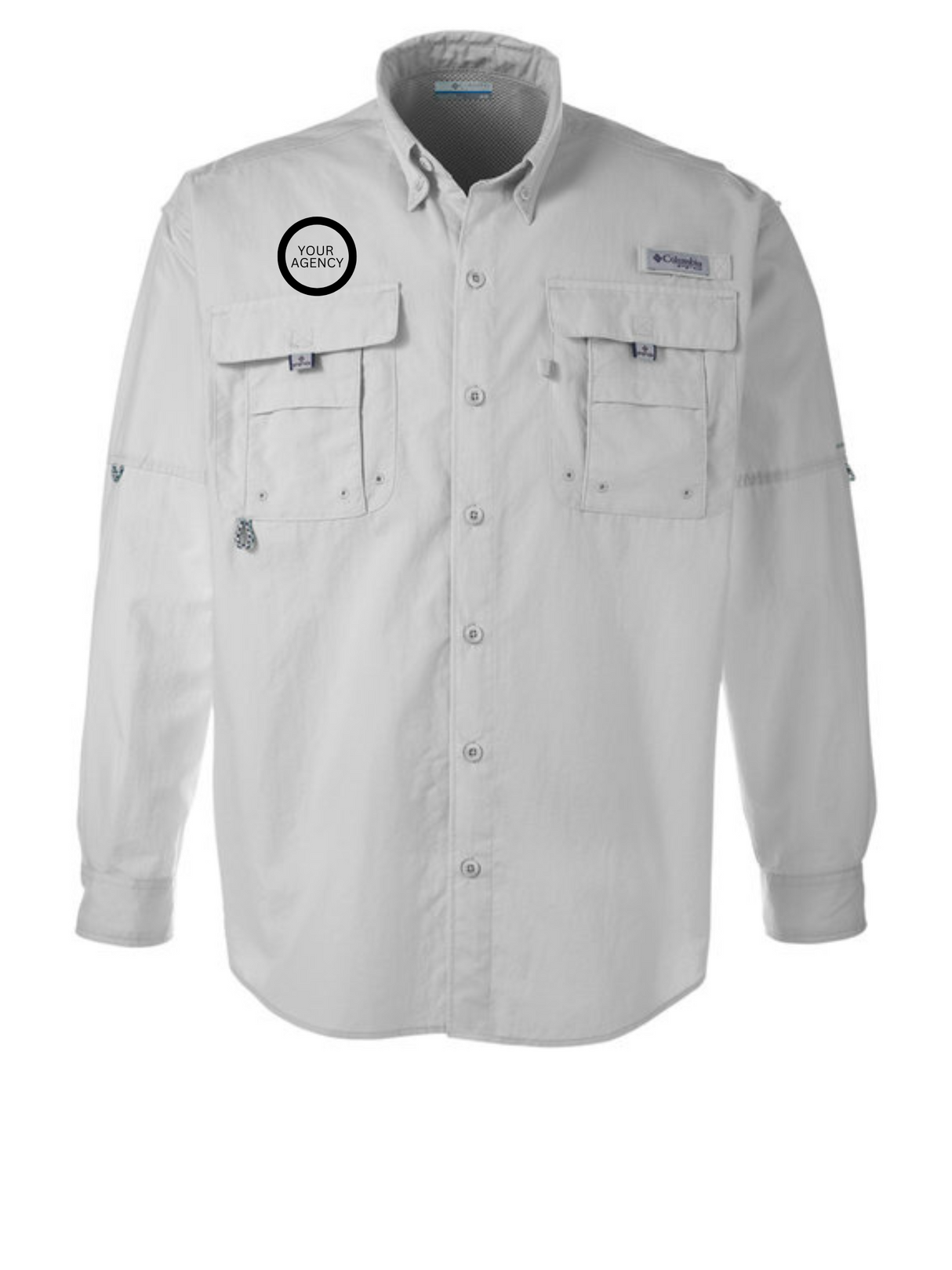 Custom Columbia Bahama™ II Mens Long Sleeve Fishing Shirt